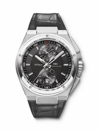 IWC Big Ingenieur Chronograph Stainless Steel / Black / Strap IW3784-06 (3784-06, IW378406)